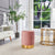 Golden Base Vintage Pouffe