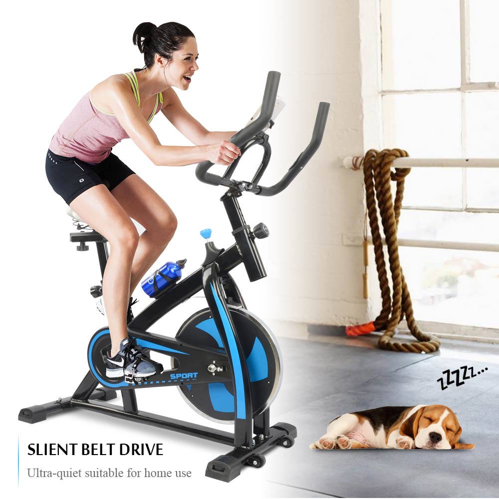 Mount Up Spin Bike Blue Nicehomethings